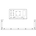 CNC Machined Powder Coating Aluminum Profile Enclosure